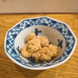 企久太 - 料理写真:【鯛の子】お通し